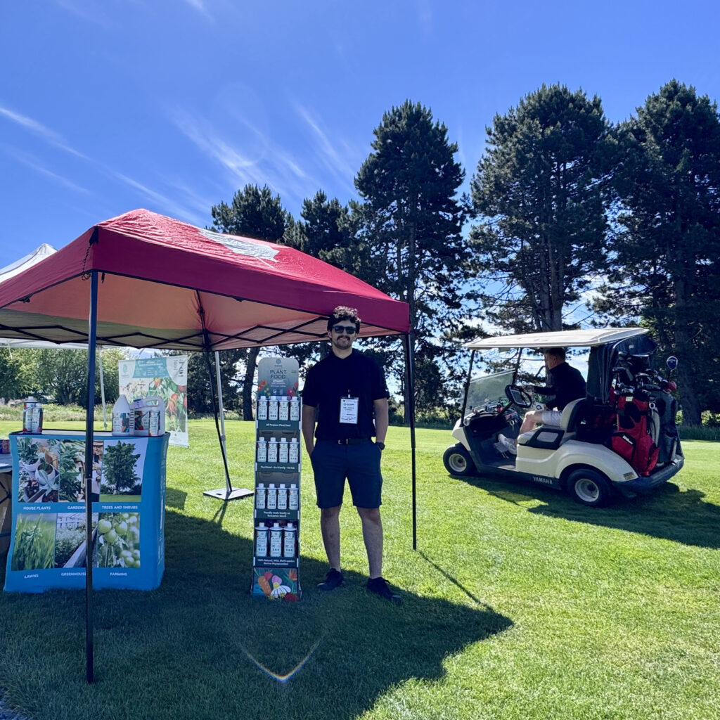 MARPHYL booth at Canadian Tire Jumpstart golf tournament.